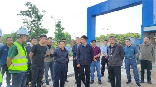 【领导关怀】昆明市晋宁区区委书记一行调研至尊国际集团永乐金园项目